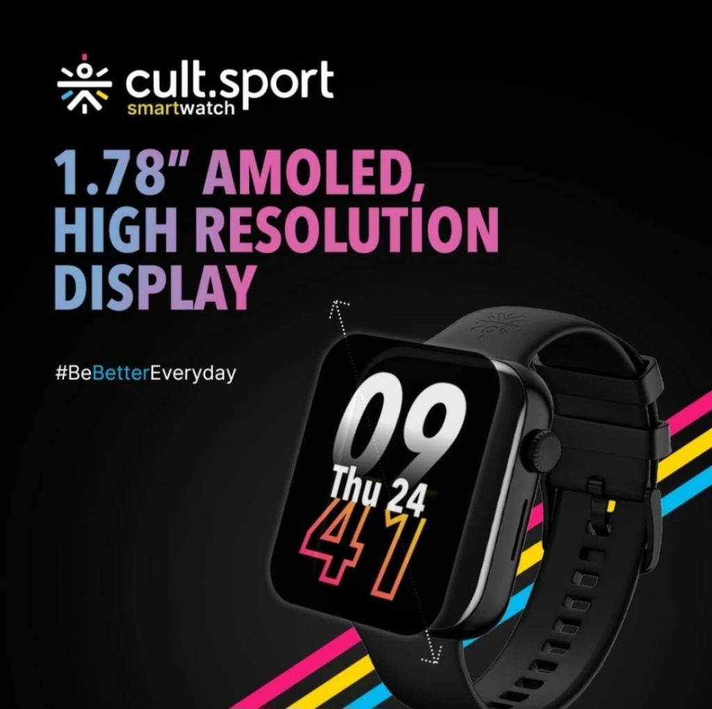 CULT SPORT BURN 1 78 AMOLED SMART WATCH à Djibouti