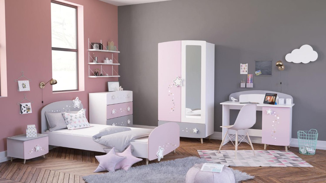 Chambre enfant/ado sur-mesure, design moderne et résistant