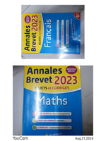 Annales du brevet maths et français 2023