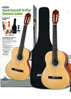 Guitare neuve avec housse de transport