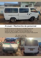 Mini-bus en location pour institution/école/entreprise/plage