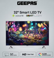 Smart TV Geepas 32 , applications intégrées