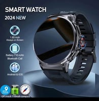 Montre intelligente AMOLED 1,85 pouces, GPS et appel Bluetooth - 710 mAh - Compatible Huawei, Xiaomi, Samsung