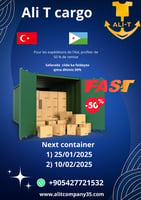 Expédition conteneur groupage depuis Turquie