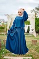 Ensemble Jilbab Moderne – Longue Jupe & Top Manches Longues