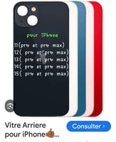 Antichoc arrière pour iPhone - Protégez votre vitre arrière !