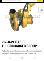 Turbocharger Caterpillar 4679 - Performance et Fiabilité