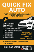 Car Maintenance and Repair Services: A/C, Oil Change, Brake Pads