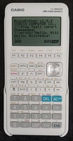 Calculatrice graphique en excellent état - négociable