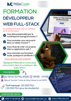 Formation Développeur Web Full-Stack: Inscriptions ouvertes dès le 05/05/2025