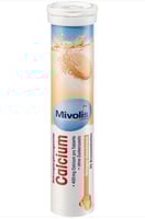 Calcium 400mg, goût orange, sans sucre - Maintien os et dents normaux