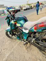 Moto TVS 160cc, bon état, 1 an d'utilisation