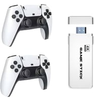 Console 4K Pro avec 10 000 jeux rétro inclus - 2 manettes sans fil