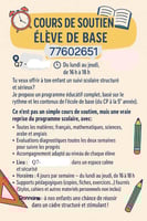 Cours soutien pour élèves - école de base Ali Malow