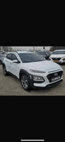 Hyundai Kona 2018, blanc, entretien régulier, équipé Bluetooth
