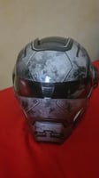 Casque Moto Iron Man - Protection et Style Assurés