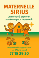 Maternelle Sirius 2025/2026 - Inscriptions ouvertes