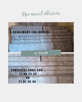 Qaaci médical 3 étages avec tapis et rideau assortis