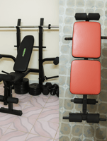 Appareil de musculation tous en 1 avec poids inclus