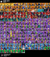 Compte Fortnite avec 250 skins à vendre