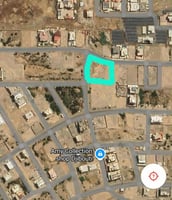 Terrain 800m² avec remblai à Haramous, 2 façades