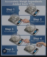 Balance de cuisine électronique neuve