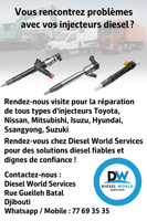 Entretien d'injecteurs diesel chez Diesel World Services