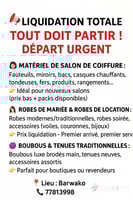 Matériel coiffure et esthétique à vendre
