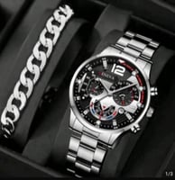 Montre avec chaîne à main - neuve, excellent état