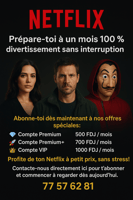 Abonnement Netflix pour des soirées cinéma inoubliables