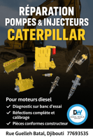 Reparation experte de pompes et injecteurs Caterpillar