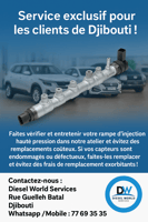 Entretien rampe haute pression - Capteurs inclus