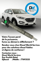 Services de réparation pour injecteurs diesel Hyundai Tucson