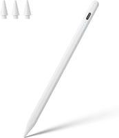 Stylo iPad A16 pour 11/10/9/8/7/6 générations, iPad Pro/Air/mini, compatible Apple Pencil Pro (blanc)