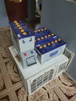 Climatiseur Windows + 5 batteries solaires ou camions poids lourds