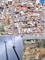 Terrain 255m² à Balbala T3, titre provisoire, légère pente