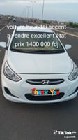 Hyundai Accent 2016, diesel, boîte automatique