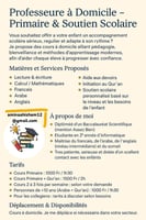 Cours à domicile pour enfant, pédagogie moderne et bienveillance