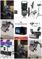 Materiel de studio neuf encore sous emballage