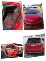 2 voitures Toyota à vendre une Vitz 2017 Rouge et une Probox