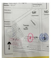 Terrain viabilisé de 120m2 à Barwaqo II phase 2, prêt à construire