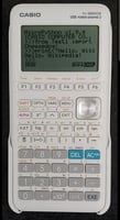 Calculatrice graphique en bon &eacute;tat