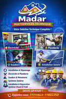 Services techniques fiables avec Madar Multiservices Technique