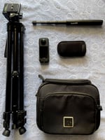 Cam&eacute;ra Insta360 X3 avec accessoires, 5,7K, &eacute;tanche