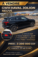 GWM Haval Jolion 2025 Noir, Garanti 5 ans, 7 000 km seulement