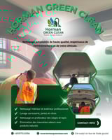 Nettoyage int&eacute;rieur &eacute;cologique de voiture