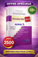 Préparation BAC Littérature - Sujets officiels et corrigés détaillés