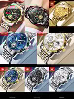 Montre de luxe pour homme - OLEVS avec bracelet