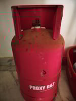 Bouteille de gaz proxy avec raccord et tuyau - Neuve