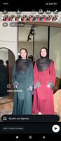 Abaya sur-mesure pour la Aïd - plusieurs couleurs disponibles